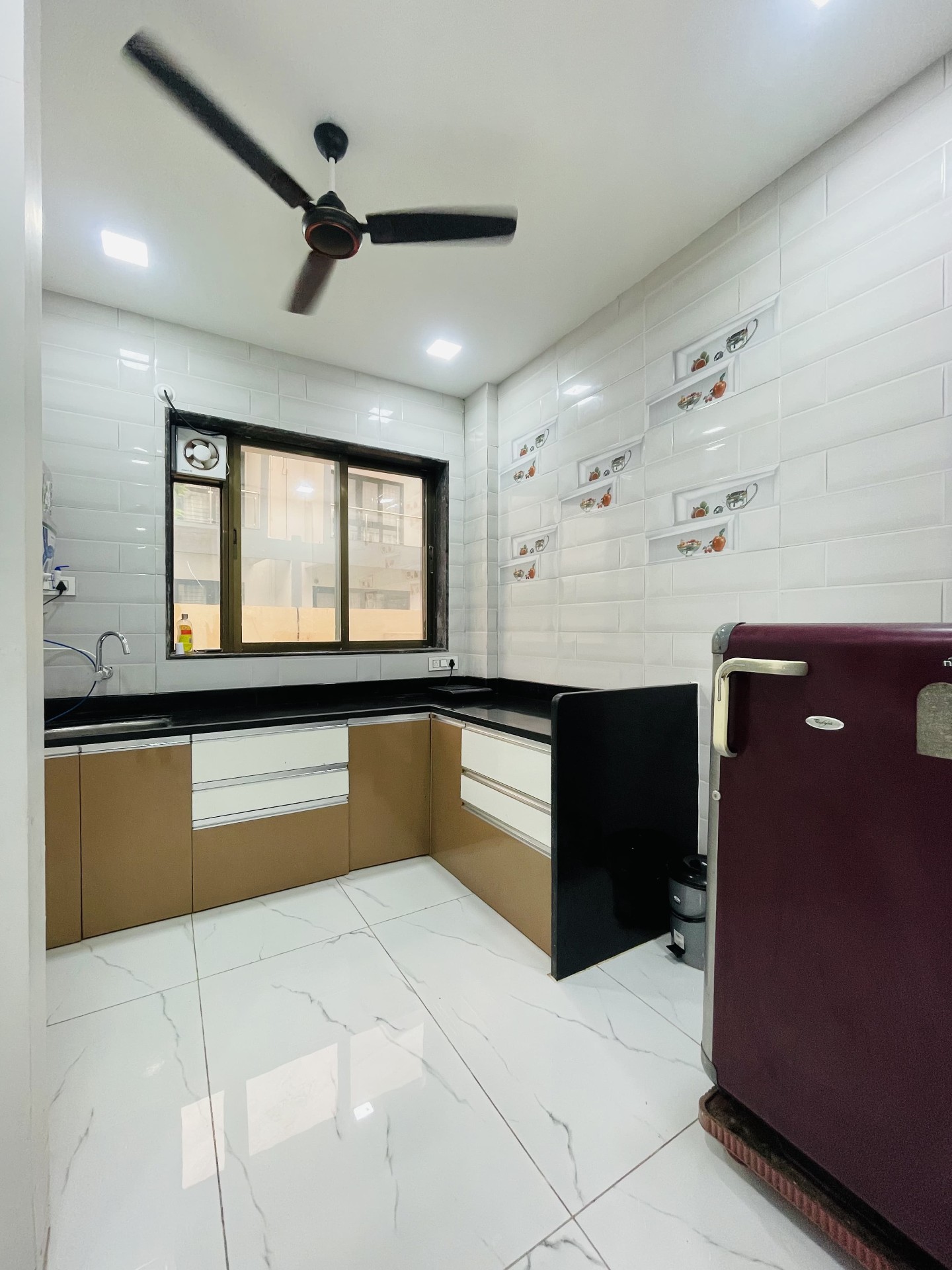 Modular kitchen at Saanjh villa